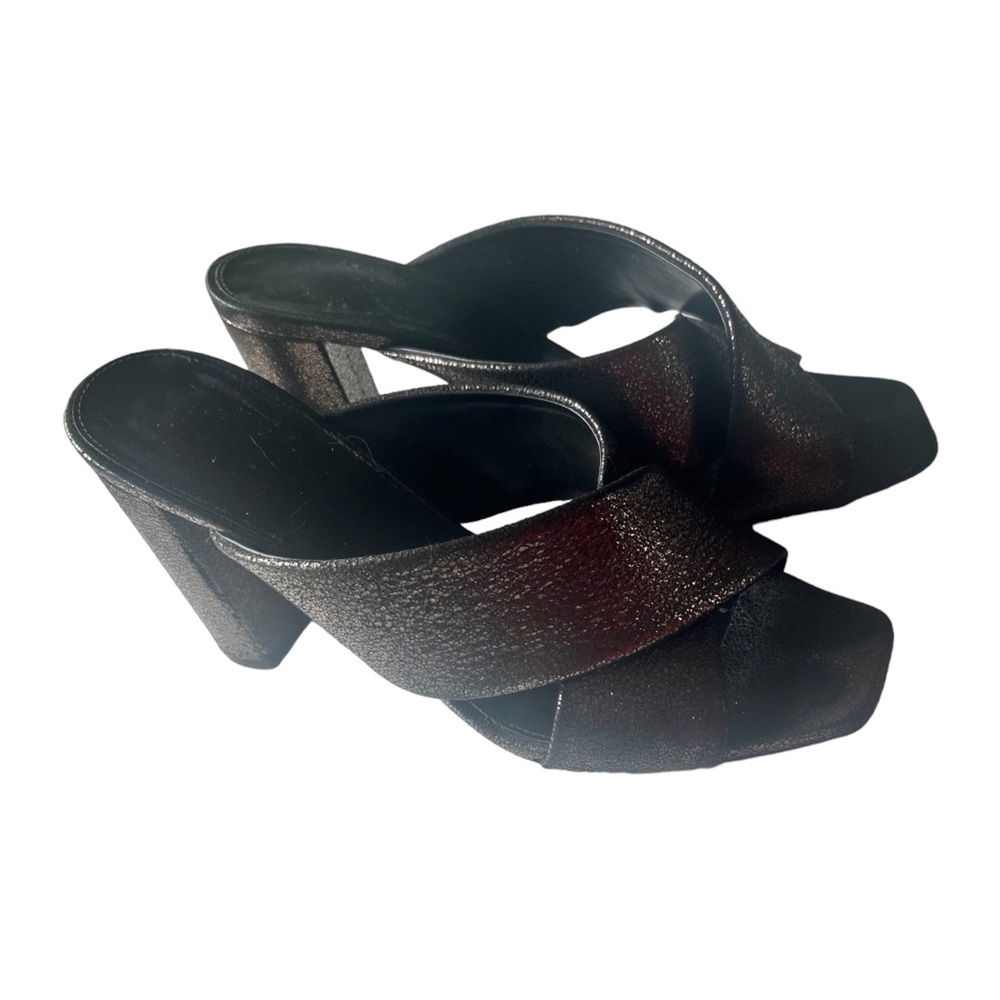 YSL LouLou Leather Mule